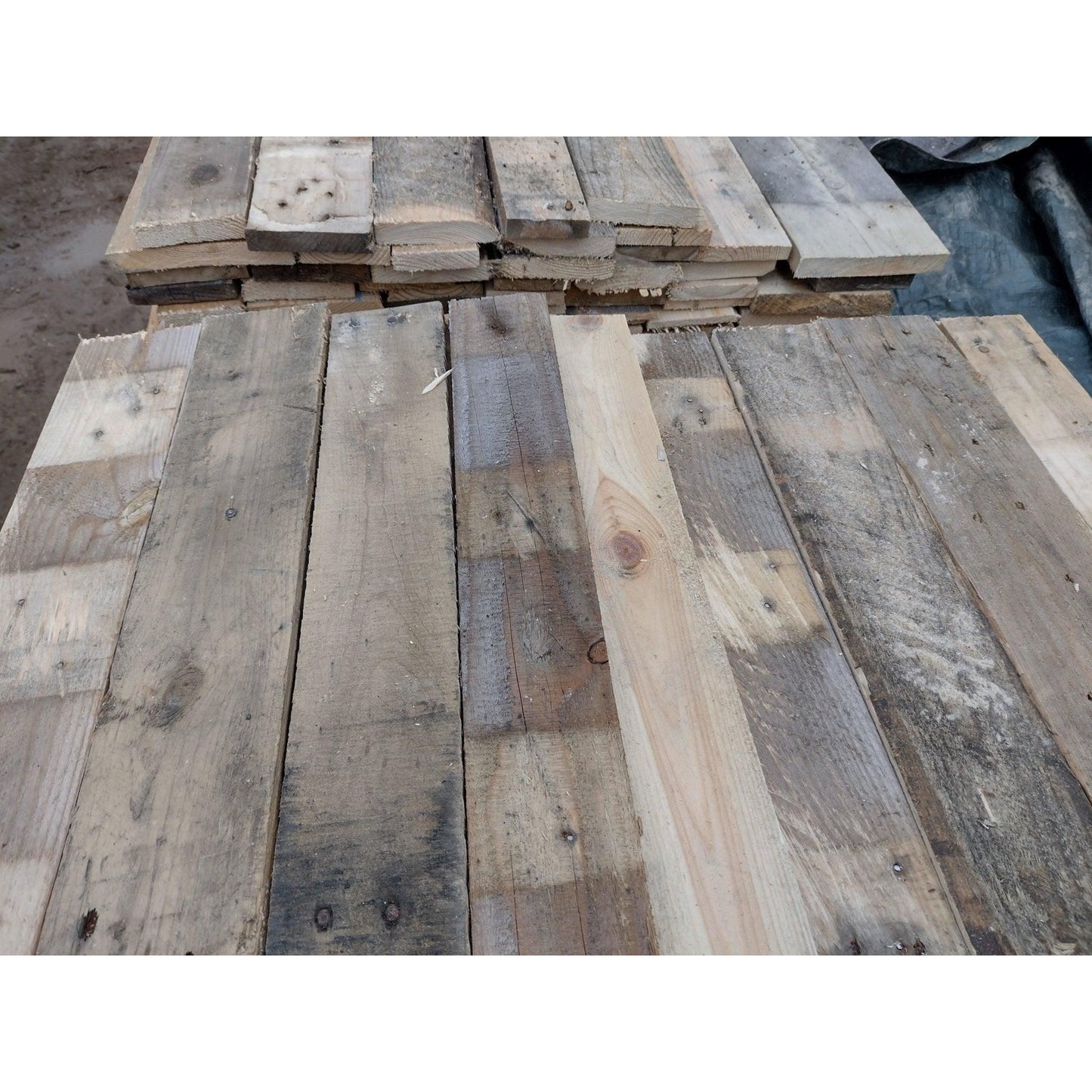 Reclaimed Planks timber boards distressed rustic wood 80cm - Anpio woods ltd