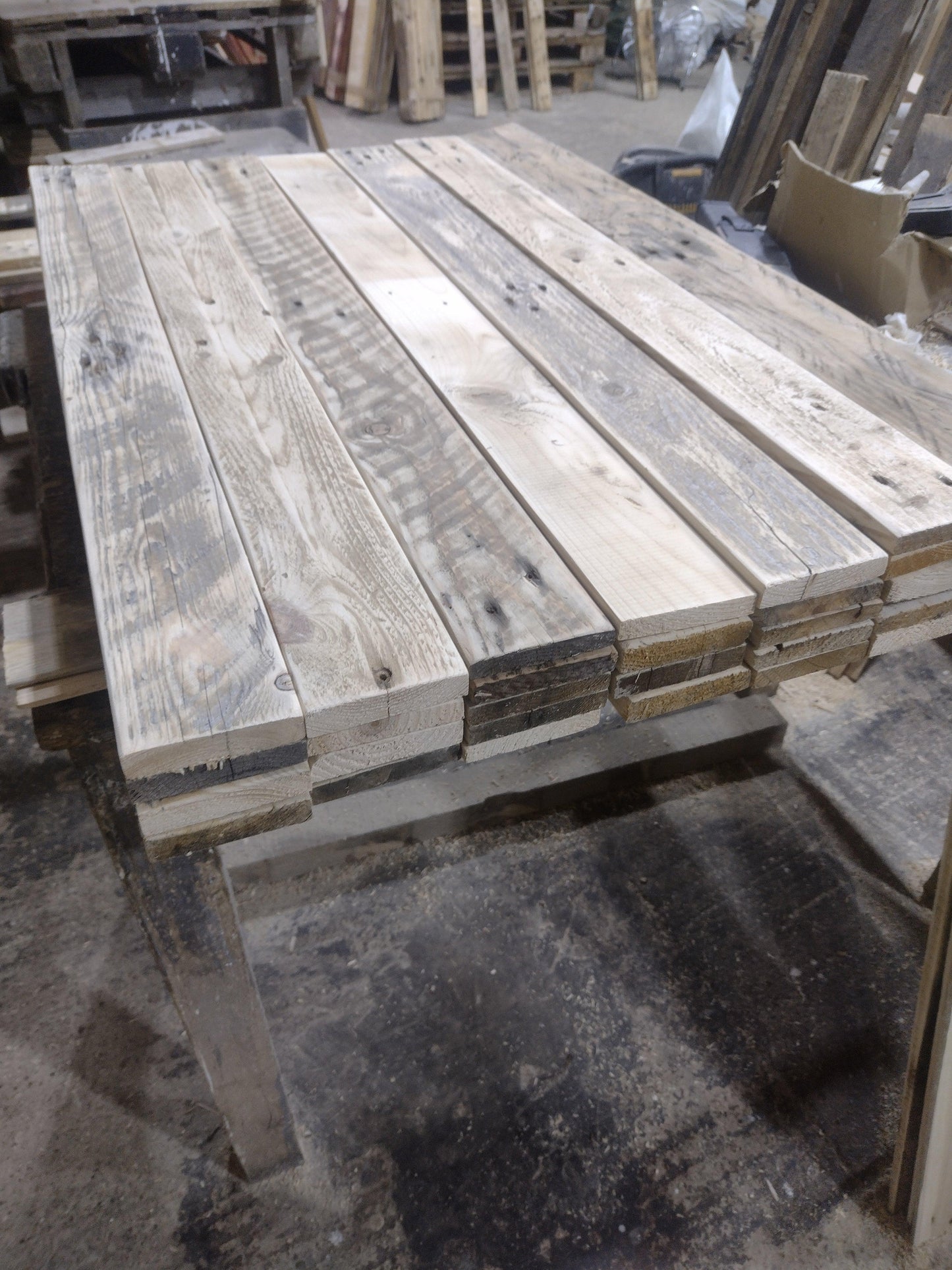 Reclaimed Wood Rustic Sanded For Decorative Cladding 5 SQM - Anpio woods ltd