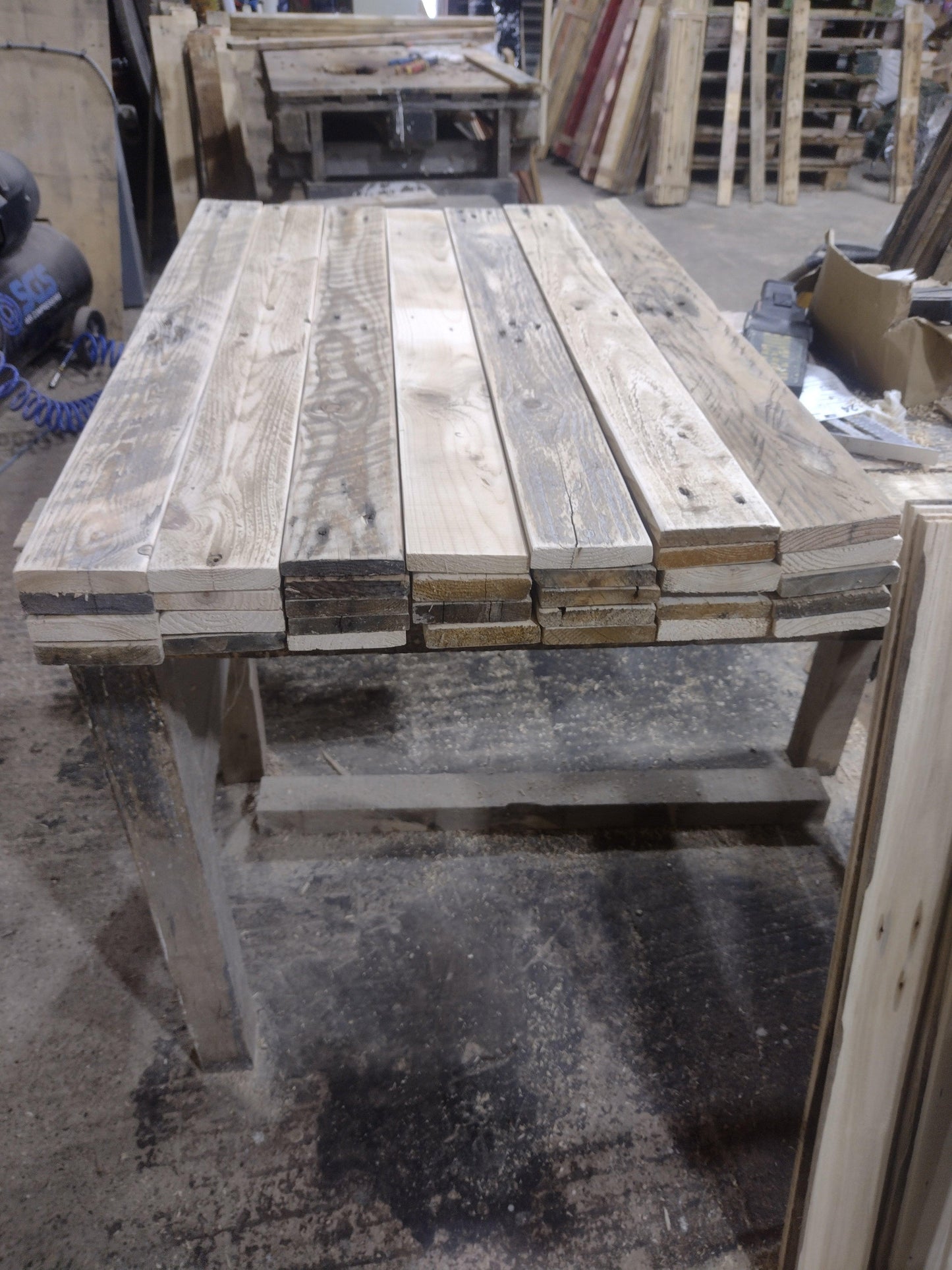 Reclaimed Wood Rustic Sanded For Decorative Cladding 5 SQM - Anpio woods ltd