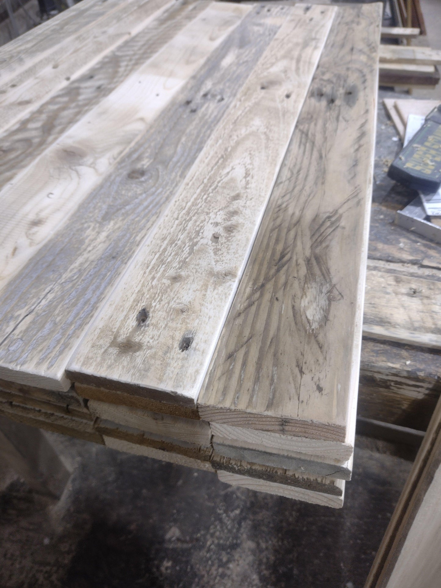 Reclaimed Wood Rustic Sanded For Decorative Cladding 5 SQM - Anpio woods ltd