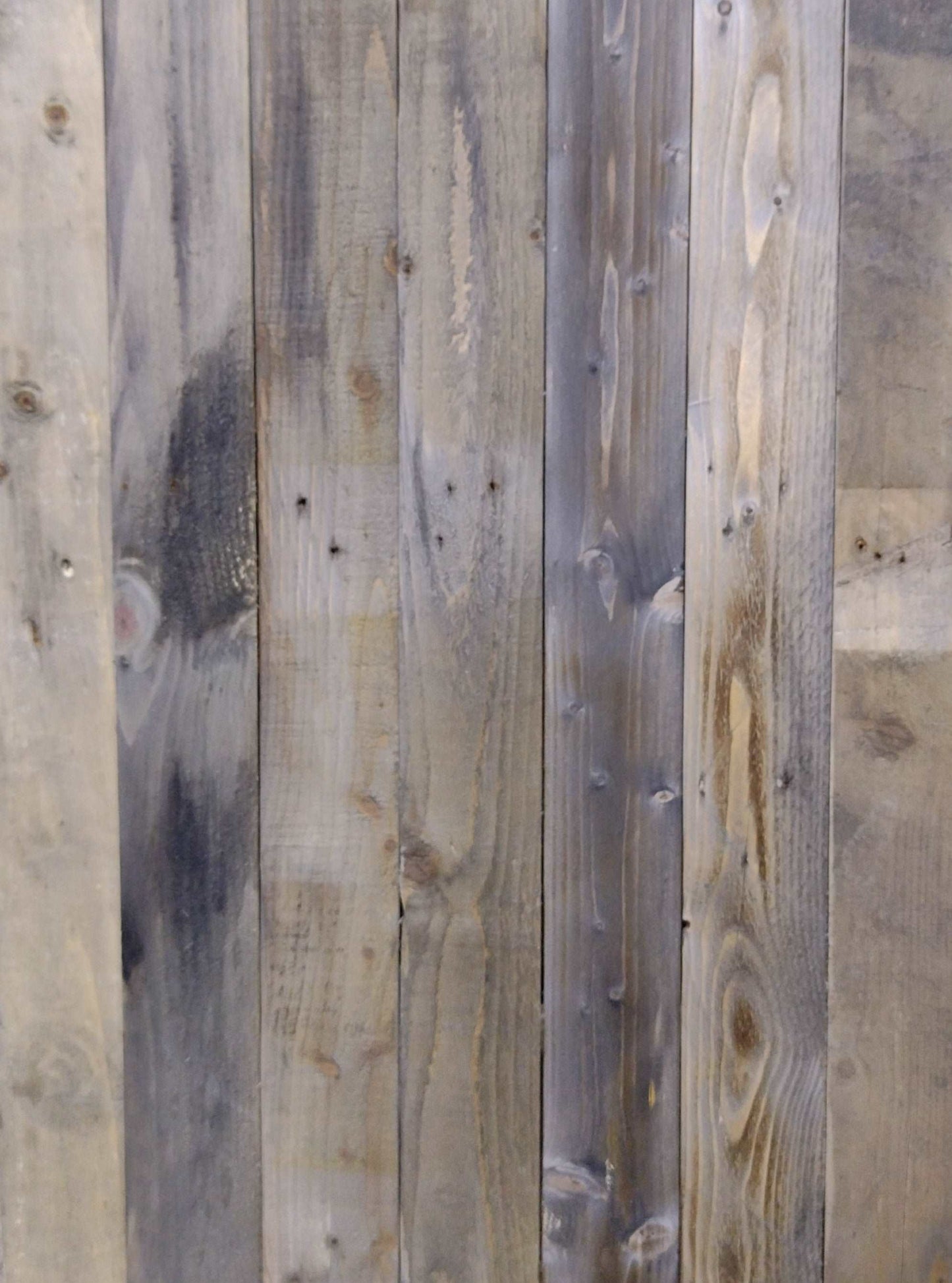 Dark Distressed Wall Panels Planks Special Prepared 1 sqm