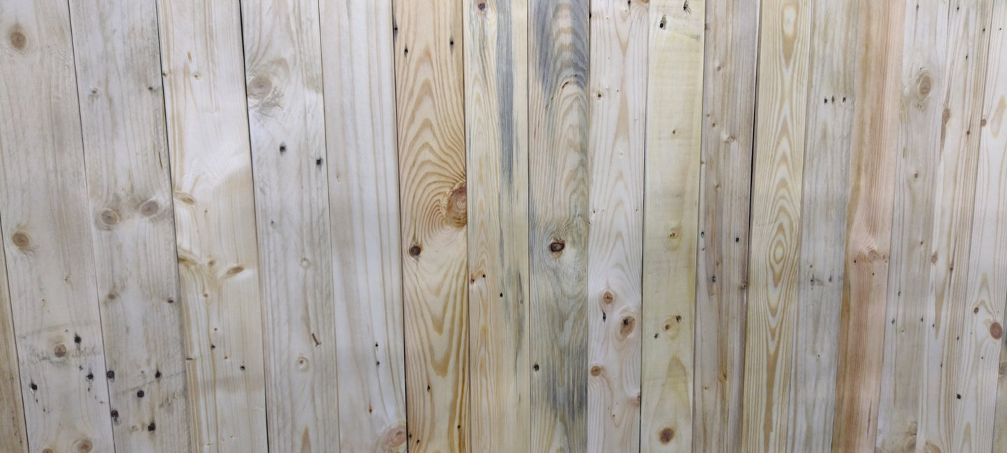 Natural Reclaimed Wooden Planks Special Selected - Coverage 1 SQM