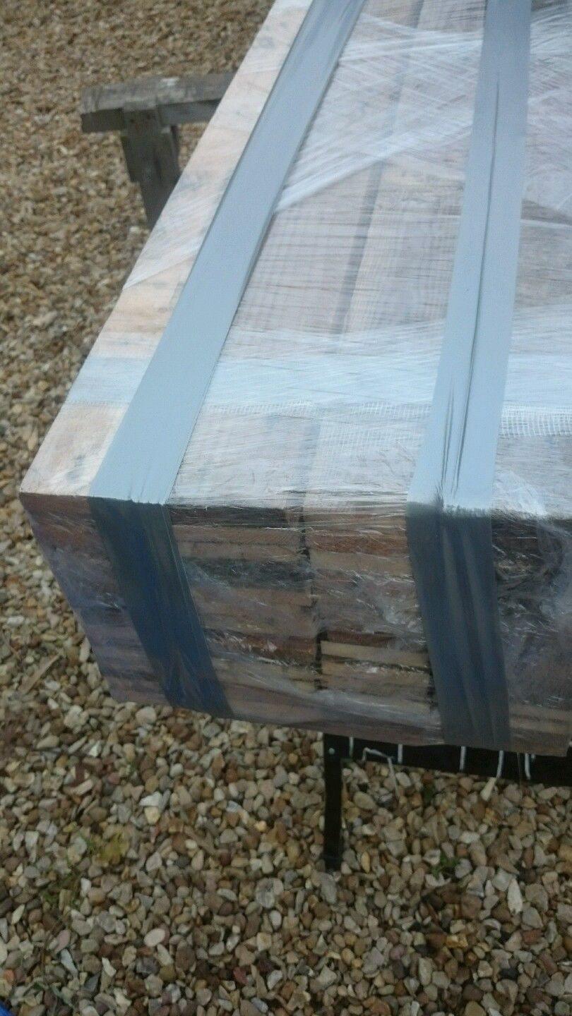 Rustic Internal Cladding 1m² Rustic Reclaimed Pallet Wood Planks – 100cm Length Wall Cladding ...