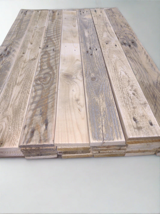Reclaimed Wood Rustic Sanded For Decorative Cladding 10m2 - Anpio woods ltd