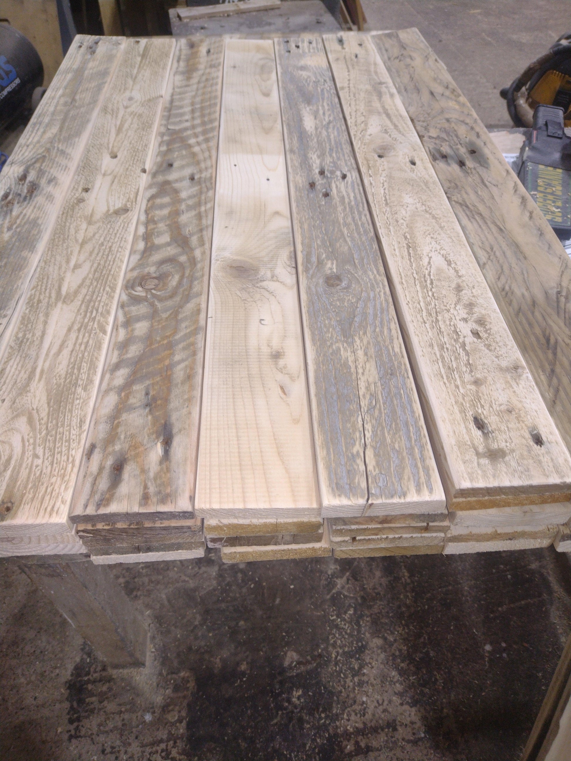 Reclaimed Wood Rustic Sanded For Decorative Cladding 5 SQM - Anpio woods ltd