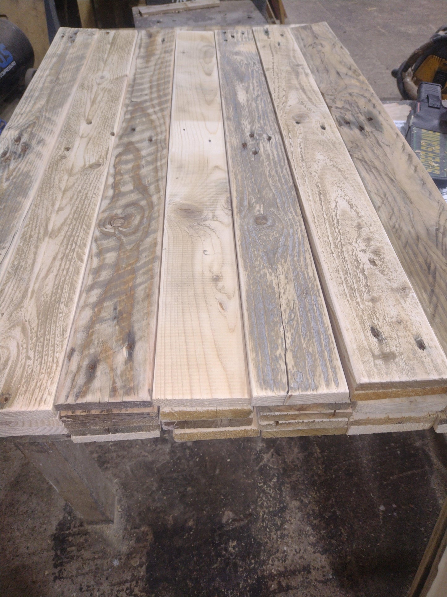 Reclaimed Wood Rustic Sanded For Decorative Cladding 5 SQM - Anpio woods ltd