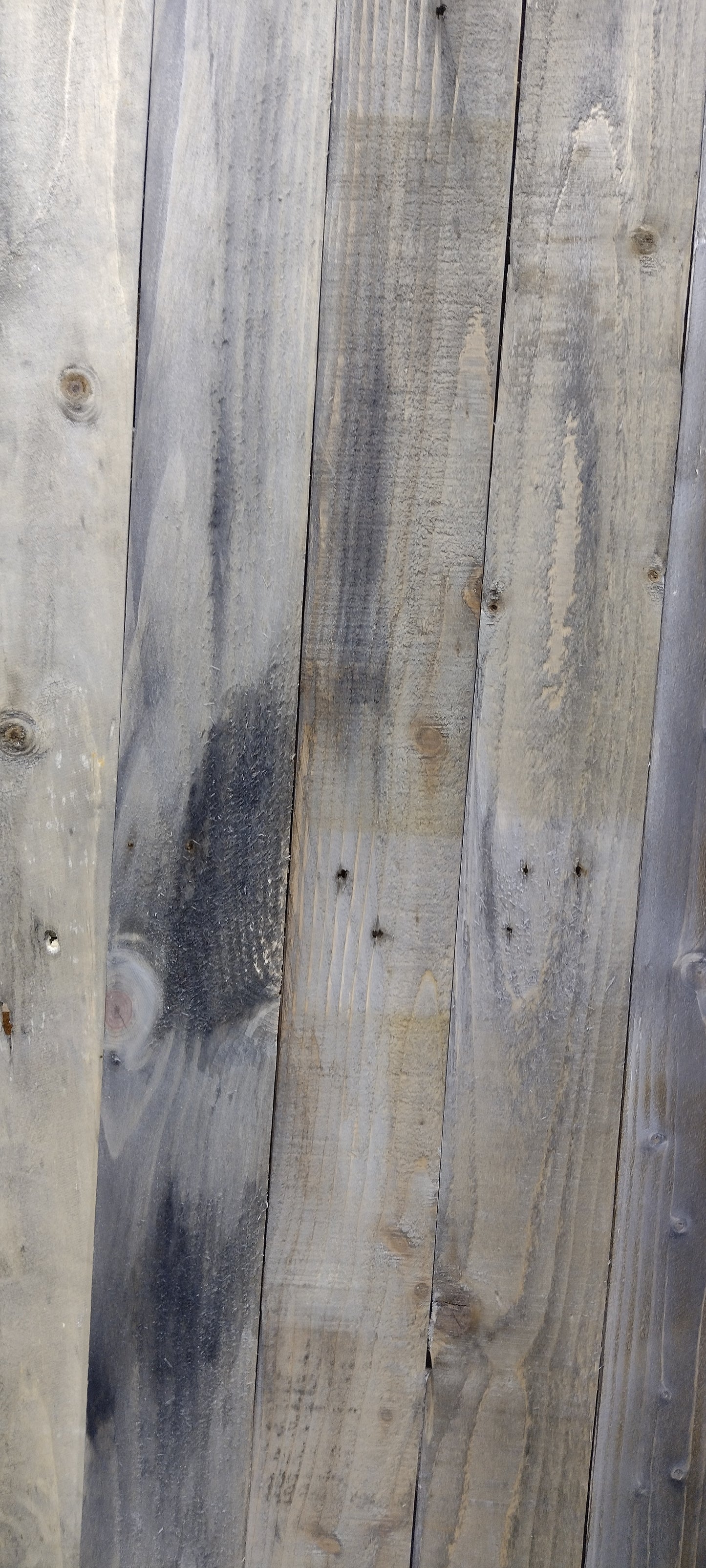 Dark Distressed Wall Panels Planks Special Prepared 1 sqm