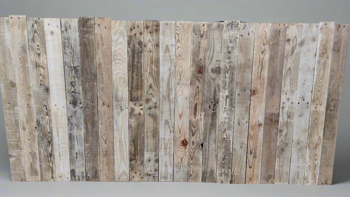 Cladding Timber Brushed 11 planks 90mm wide - Anpio woods ltd