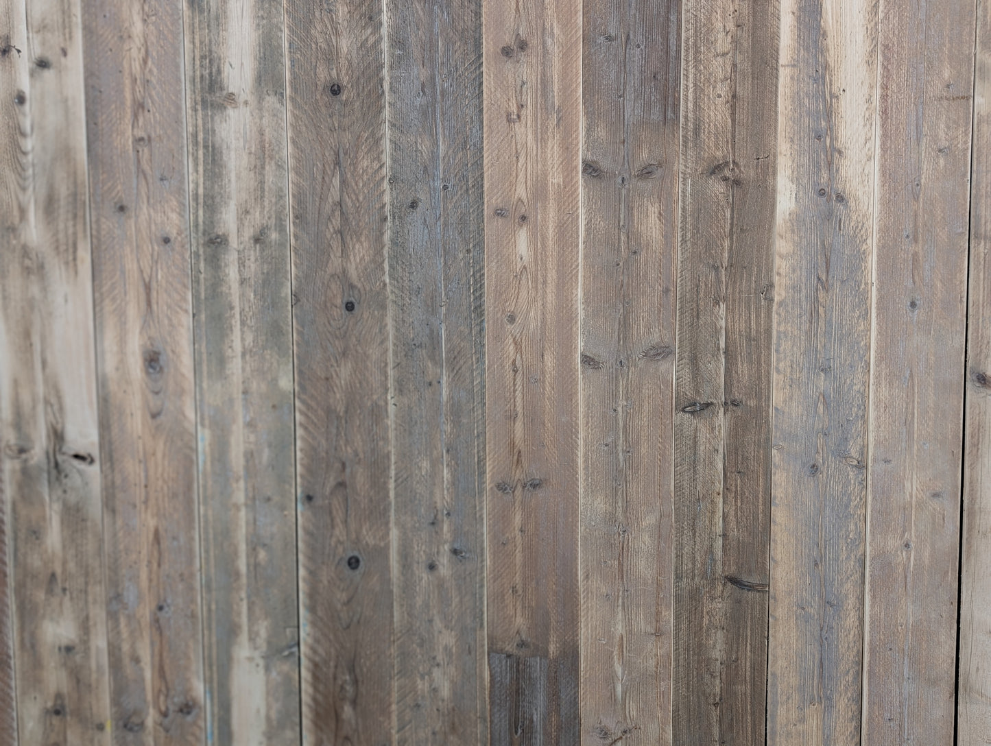 Wide Boards Rustic Cladding -  Extra Long Wooden Planks