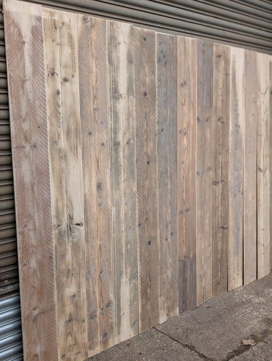 Wide Boards Rustic Cladding -  Extra Long Wooden Planks