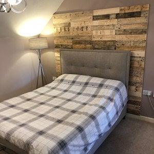 Reclaimed pallet boards 5 sqm cladding van conversion - Anpio woods ltd