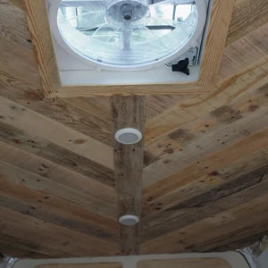 1 m² Reclaimed Wood Panelling For Van Conversion Thickness 4mm - Anpio woods ltd