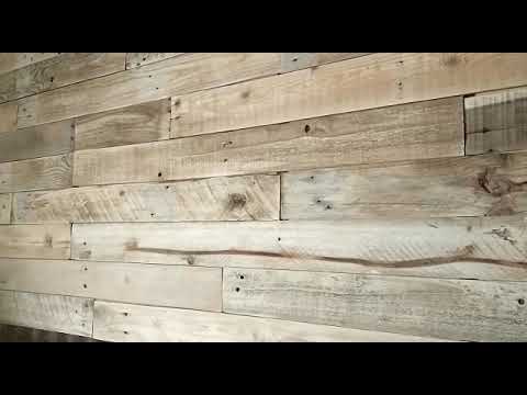 Rustic Reclaimed Wood - Wall Cladding - Special Selected Planks - Mixed Lengths - 1 SQM