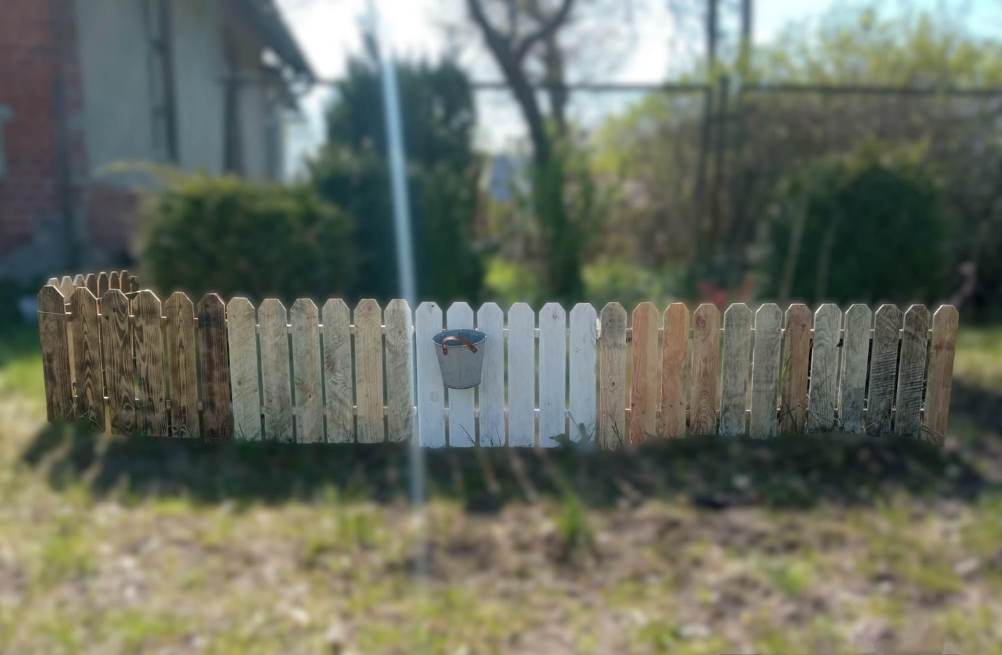 3 X Rustic Picked Vampire Fence