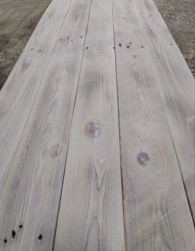 Rustic Elm Cladding Whitewashed Rustic Wood Cladding - 10 Square Metre – Anpio woods ltd