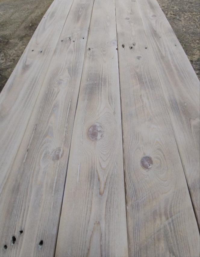 White Wash Rustic Wood Cladding - Per Square Metre - Anpio woods ltd