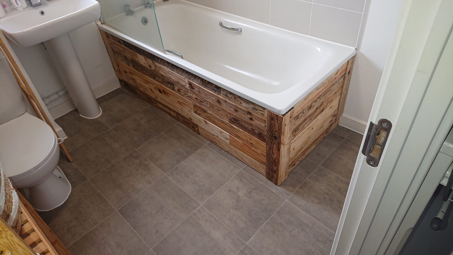 2 m² Premium Rustic Reclaimed Wood Boards/Planks - Accent Wall Cladding - Width 60mm
