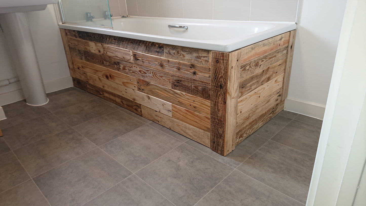 2 m² Premium Rustic Reclaimed Wood Boards/Planks - Accent Wall Cladding - Width 60mm