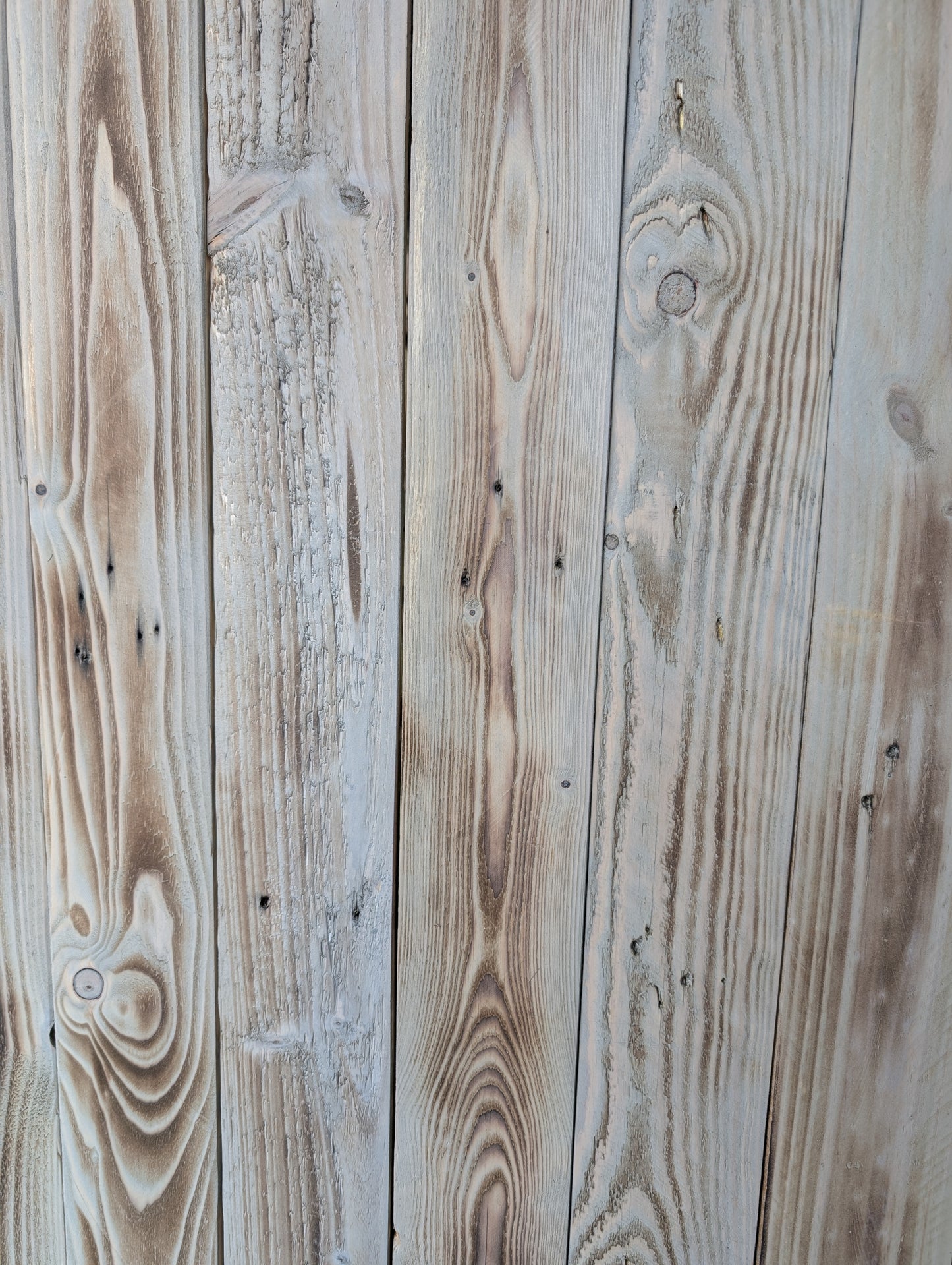 Special Early Morning - Grey Distressed Wall Panels Planks Special Prepared 1 sqm