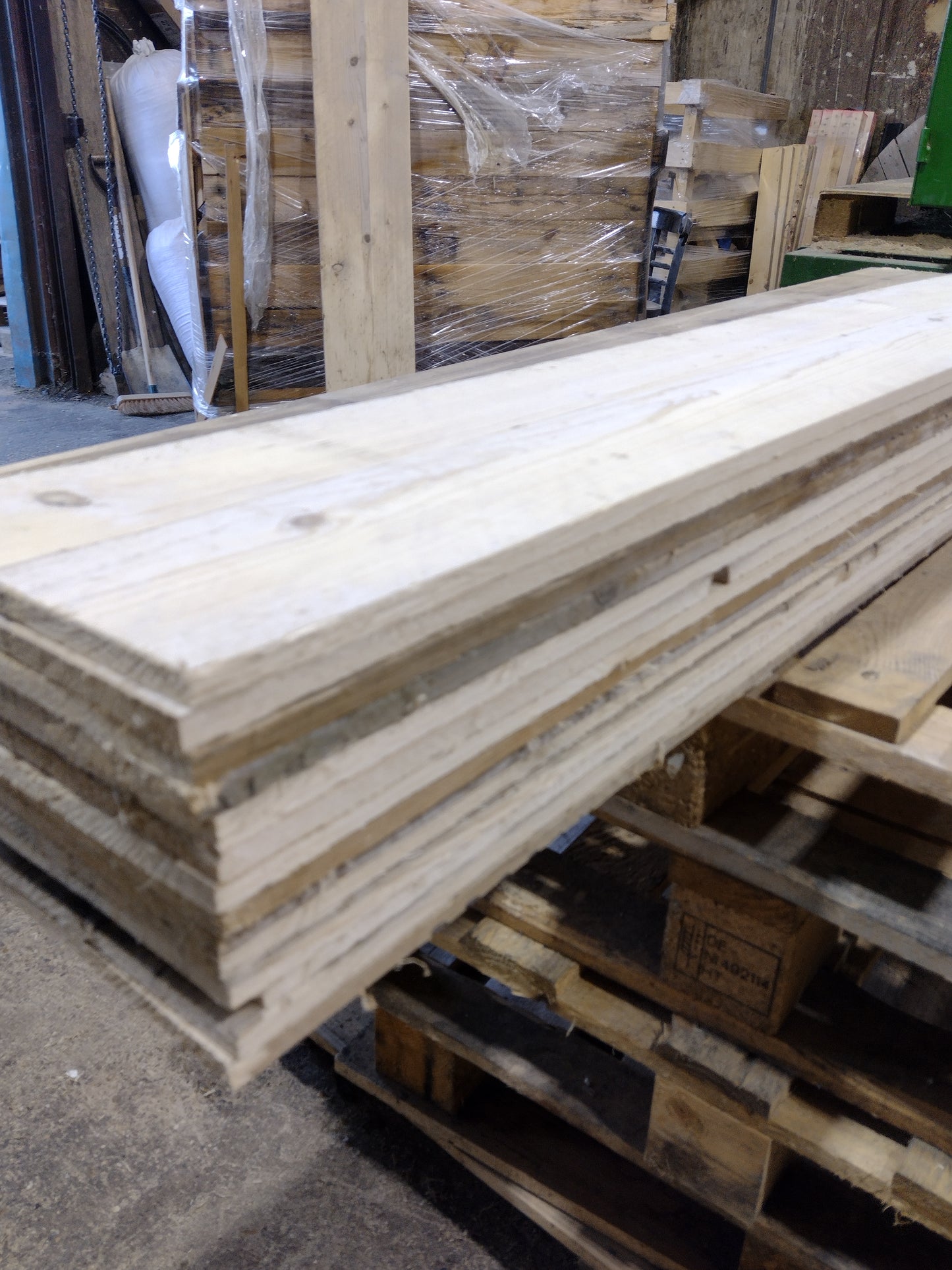 Wide Boards Rustic Cladding -  Extra Long Wooden Planks