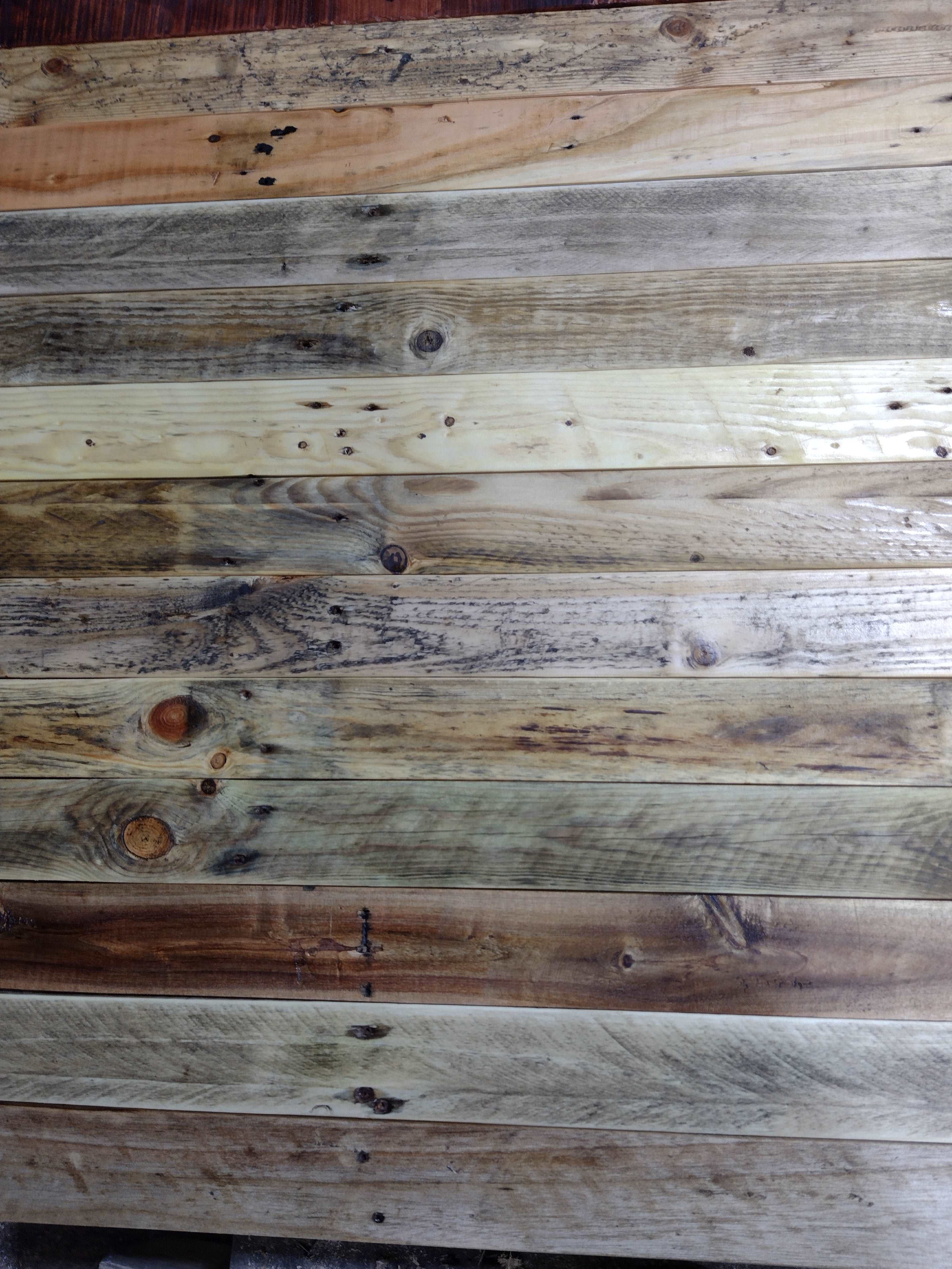 Rustic Elm Cladding 1m² Rustic Reclaimed Wood Wall Cladding – Oiled Finish with Authentic ...