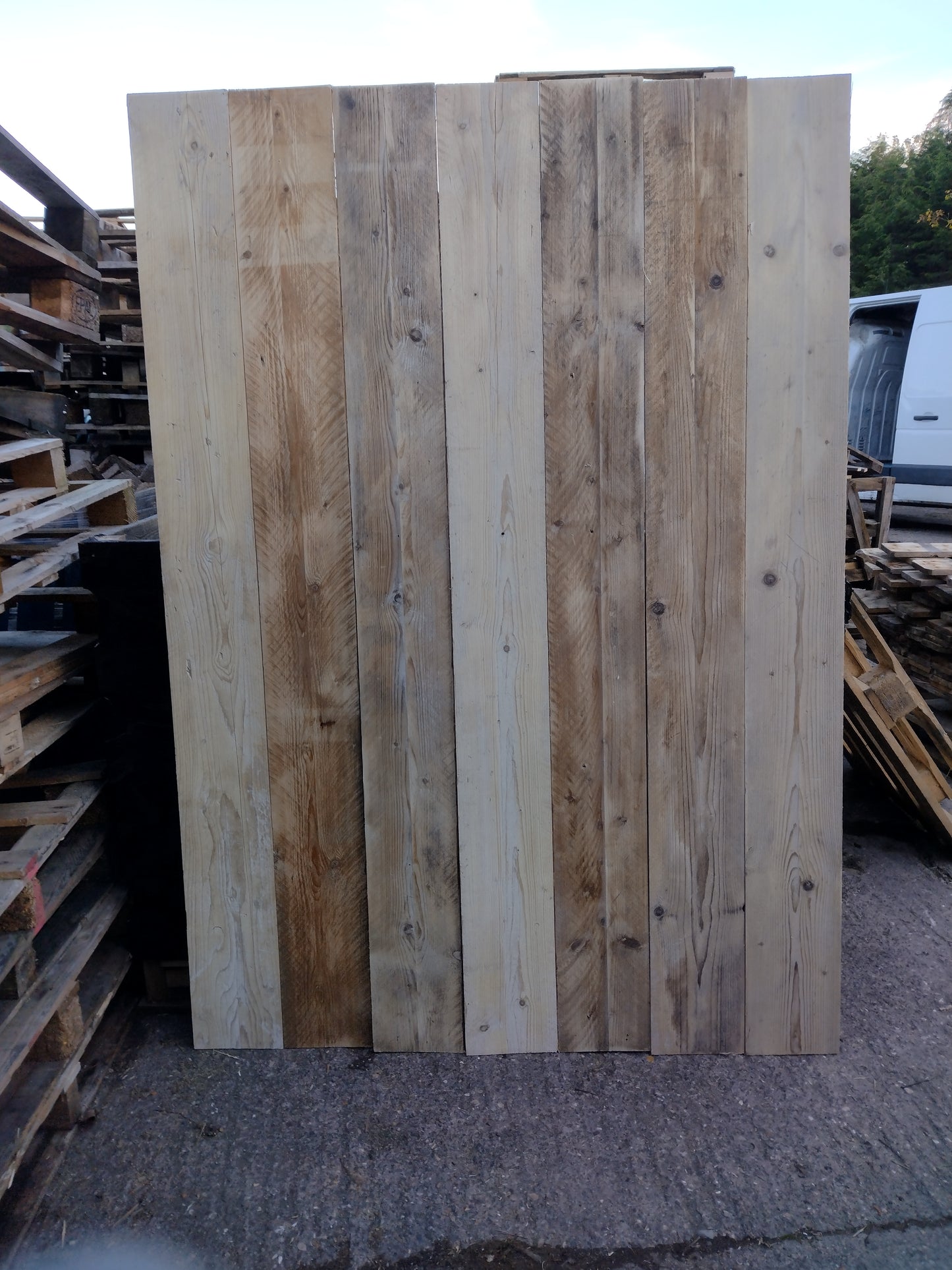 Wide Boards Rustic Cladding -  Extra Long Wooden Planks