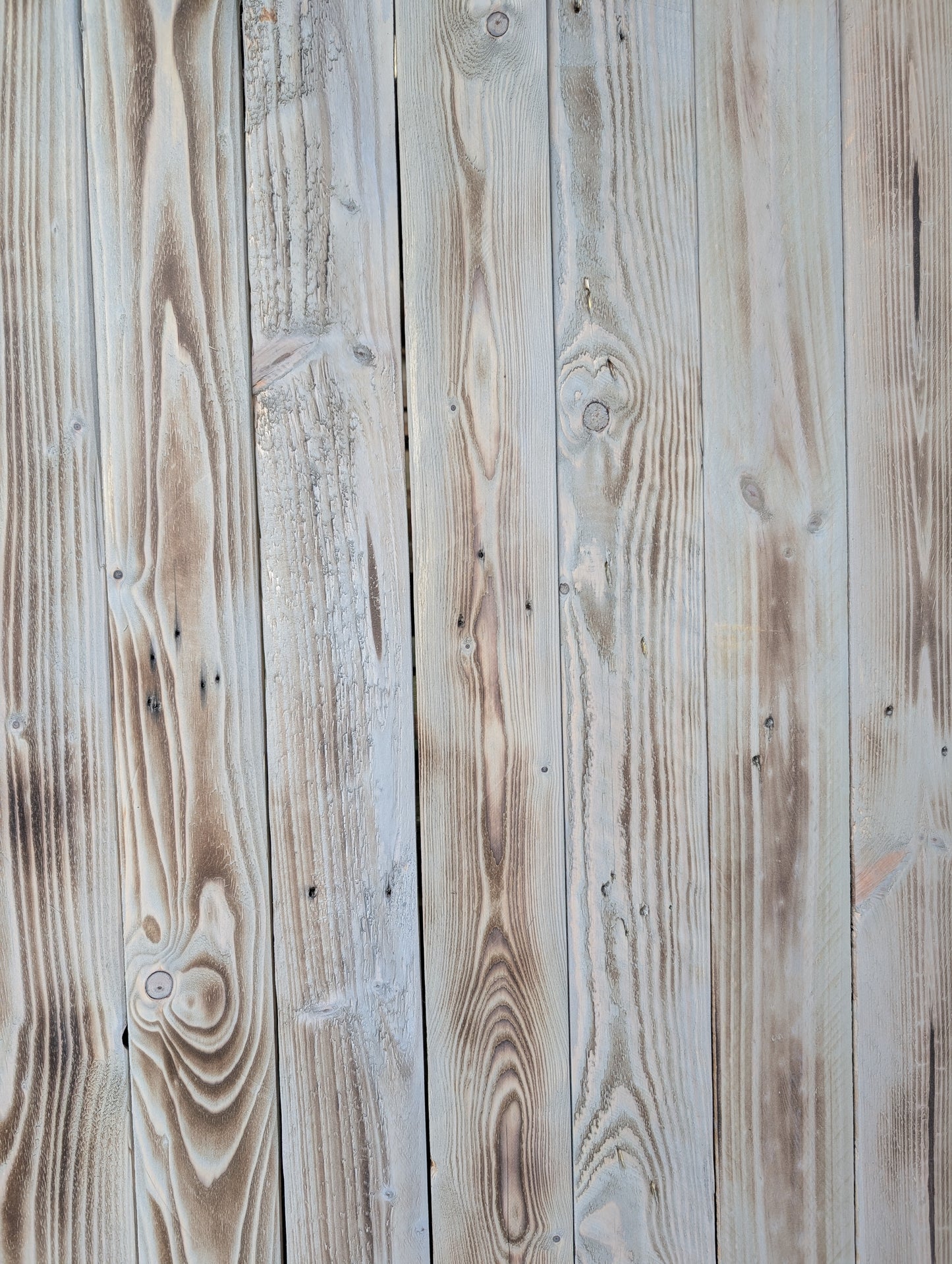 Special Early Morning - Grey Distressed Wall Panels Planks Special Prepared 1 sqm