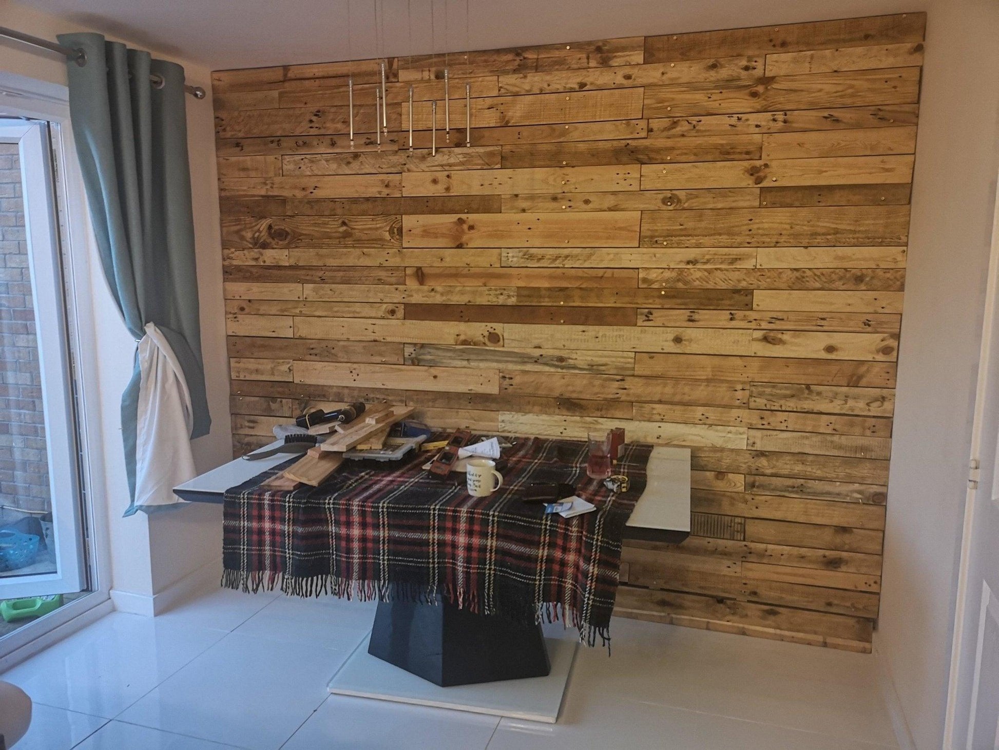 1 m² Reclaimed Wood Panelling For Van Conversion Thickness 4mm - Anpio woods ltd