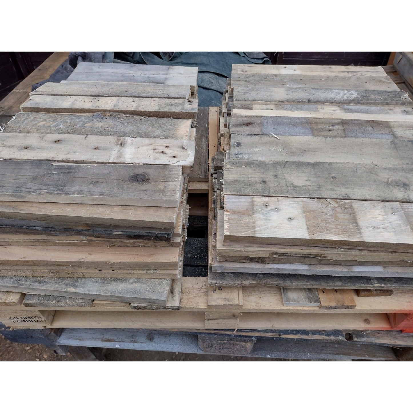 Reclaimed Planks timber boards distressed rustic wood 400mm - Anpio woods ltd