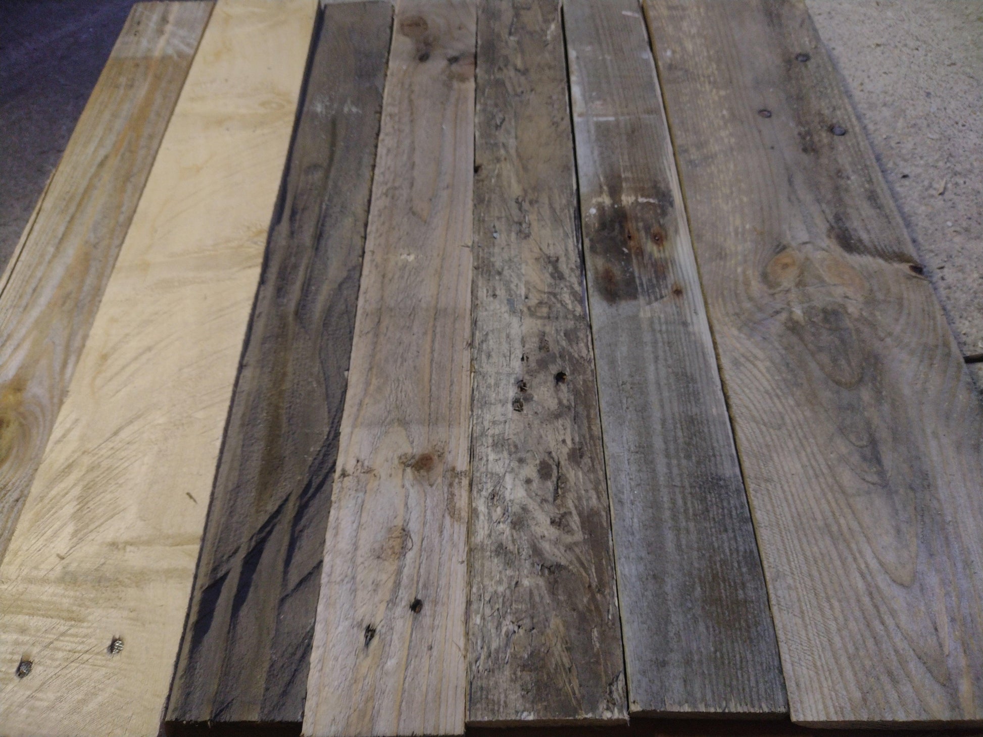 Rustic Reclaimed wood planks - Anpio woods ltd