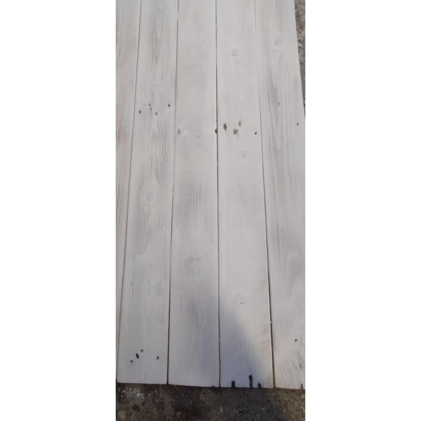 White Wash Rustic Wood Cladding - Per Square Metre - Anpio woods ltd