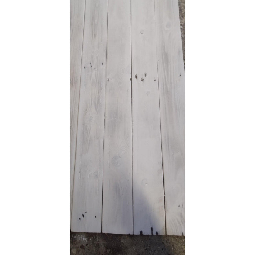 White Washed Reclaimed Cladding – Anpio woods ltd