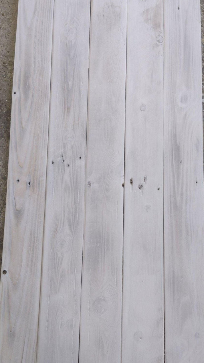 White Washed Reclaimed Cladding – Anpio woods ltd