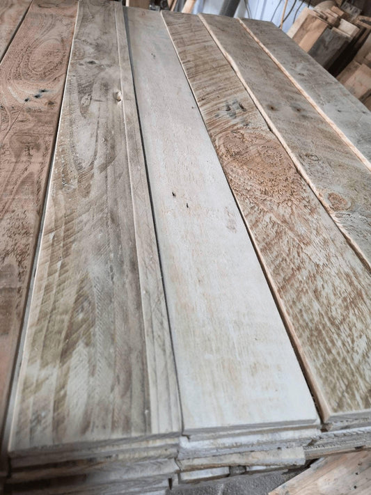 1 sqm Rustic Reclaimed Wood Boards/Planks - Accent Wall Cladding - Width 90 mm - Anpio woods ltd